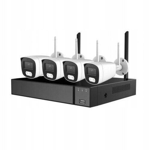 WiFi kamerový set Secutek SLG-LW5MC84B1 4x 5MP kamera, Nvr
