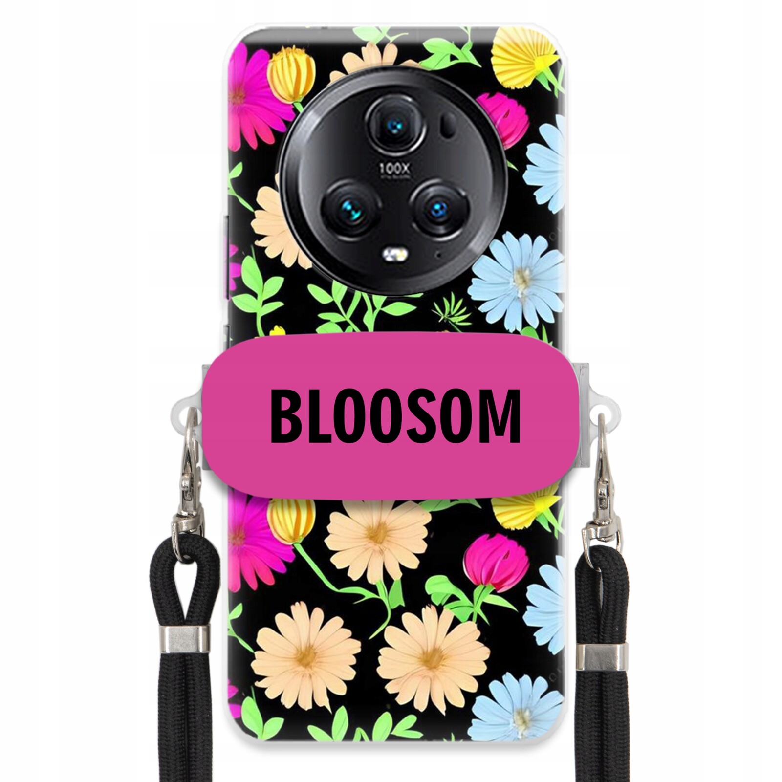 Pouzdro Crossbody Držák Pro Huawei Honor Magic 5 Pro Flower Květiny Bloosom