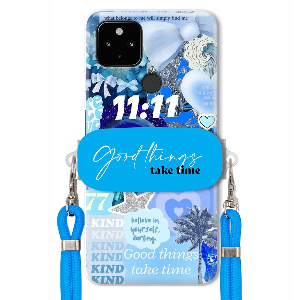 Pouzdro pro Google Pixel 4A 5G Držák Crossbody vodítko Good Things Dovolená