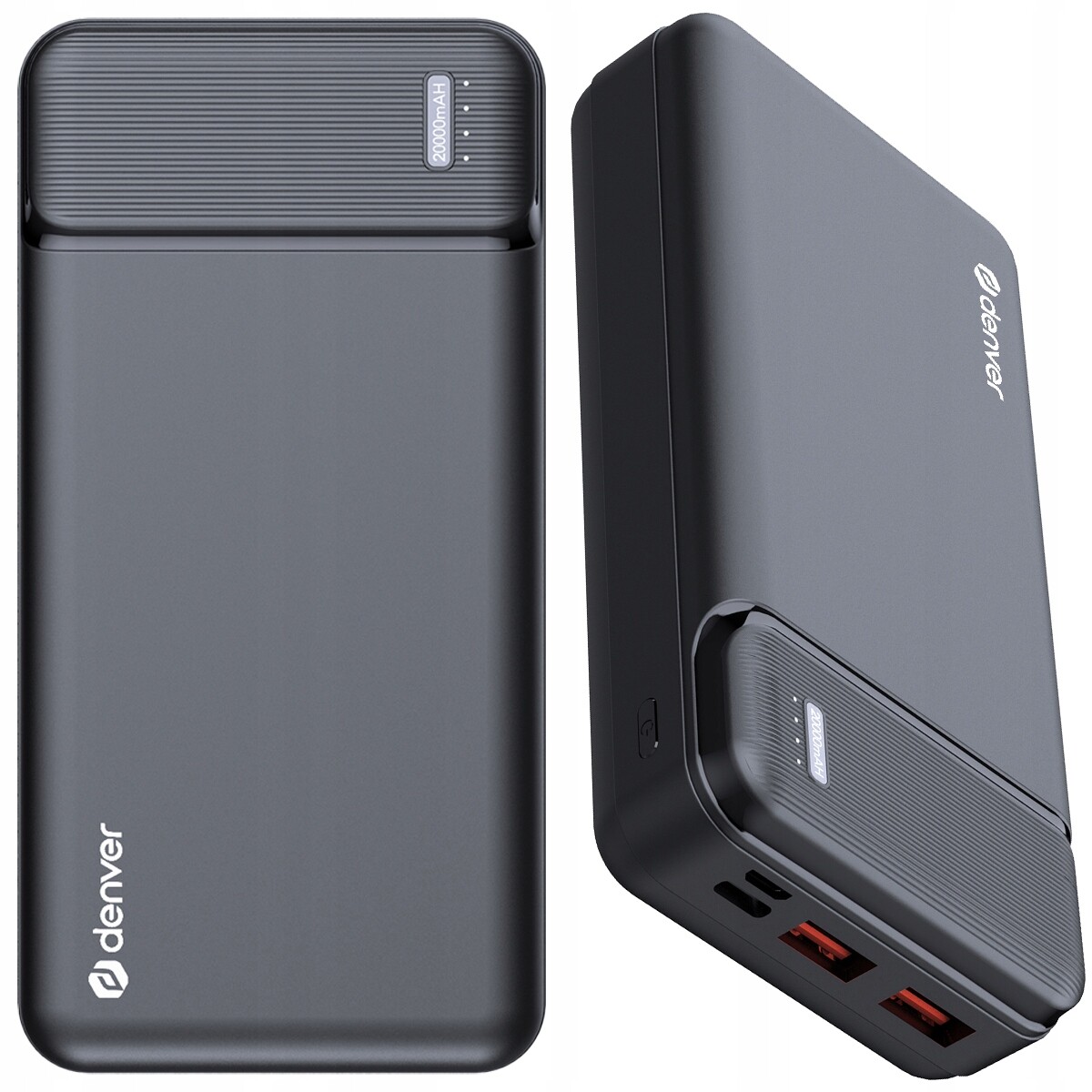 Denver Powerbank 20000 mAh 2x Usb-a Usb-c Qc 18W