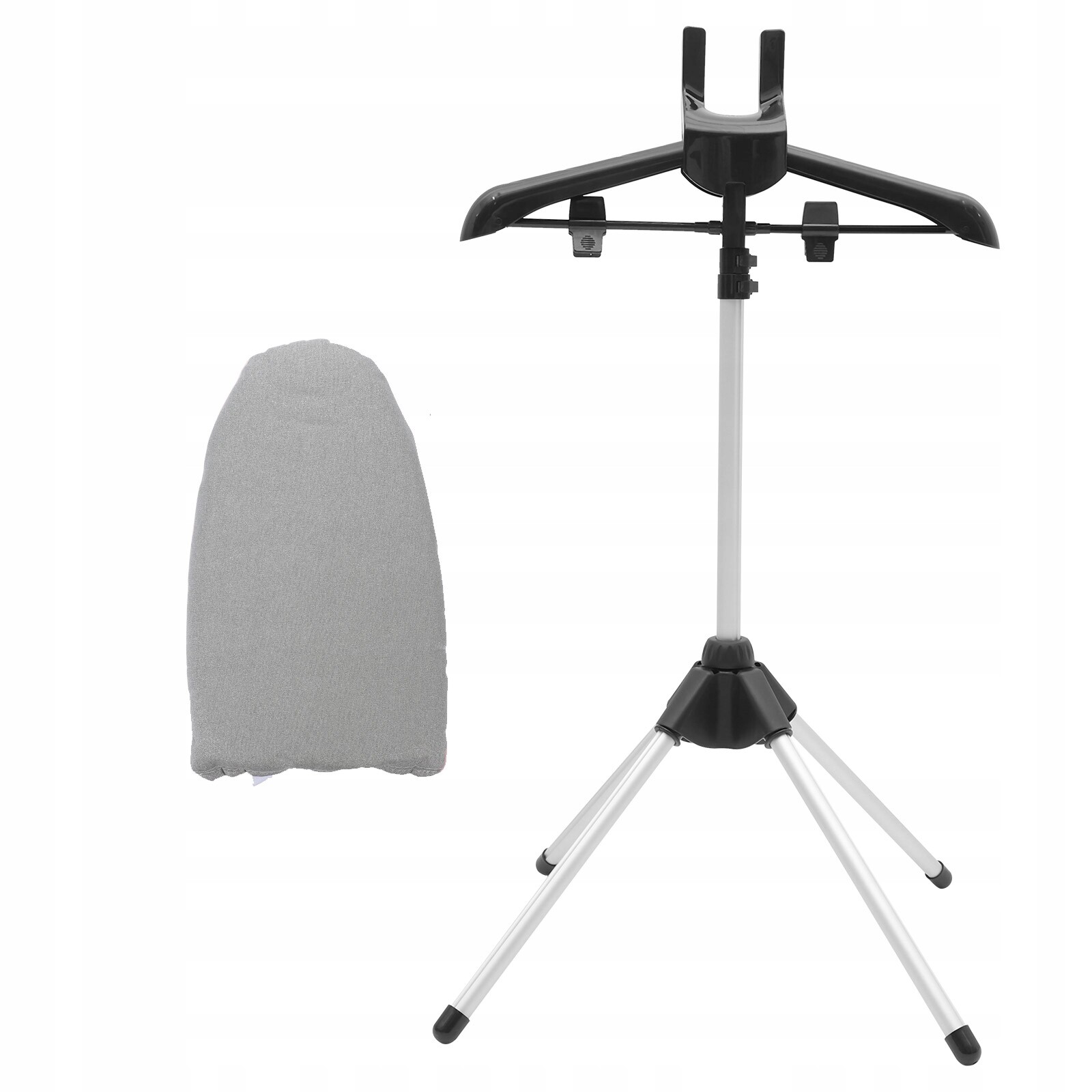 1 sada Souprava napařovače oděvů s nastavitelným sušákem a žehlicím prknem