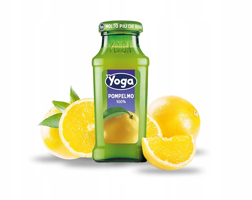 Šťáva 100% grapefruit 4,8 l (24ks x 200 ml) Yoga