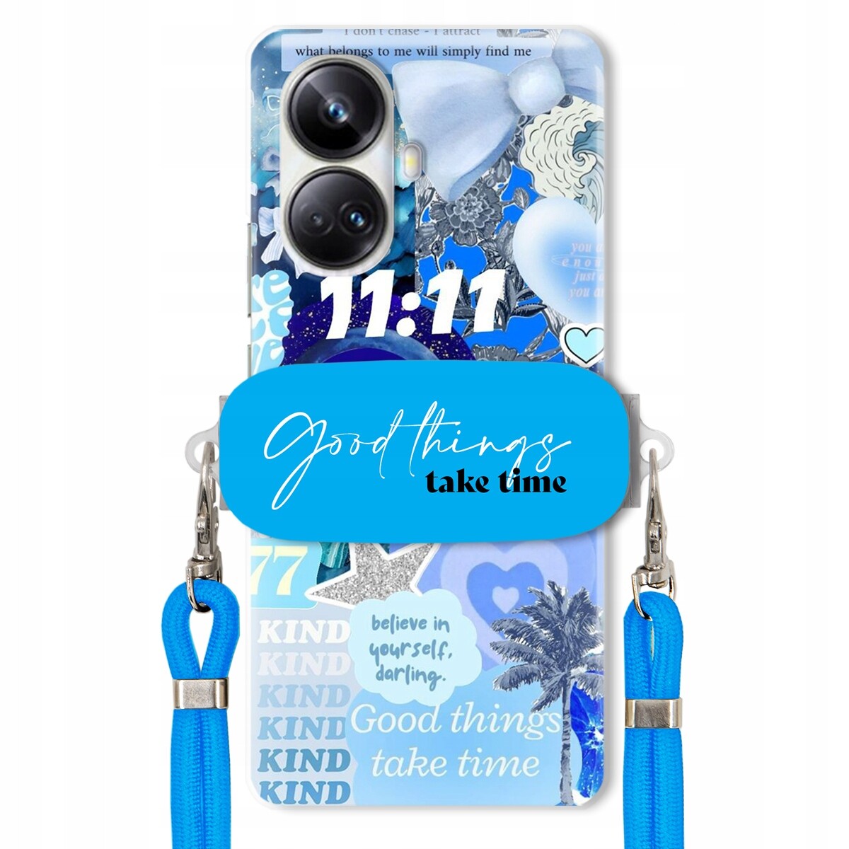 Pouzdro pro Realme 10 Pro Plus 5G Držák Vodítko Crossbody Good Things Dovolená
