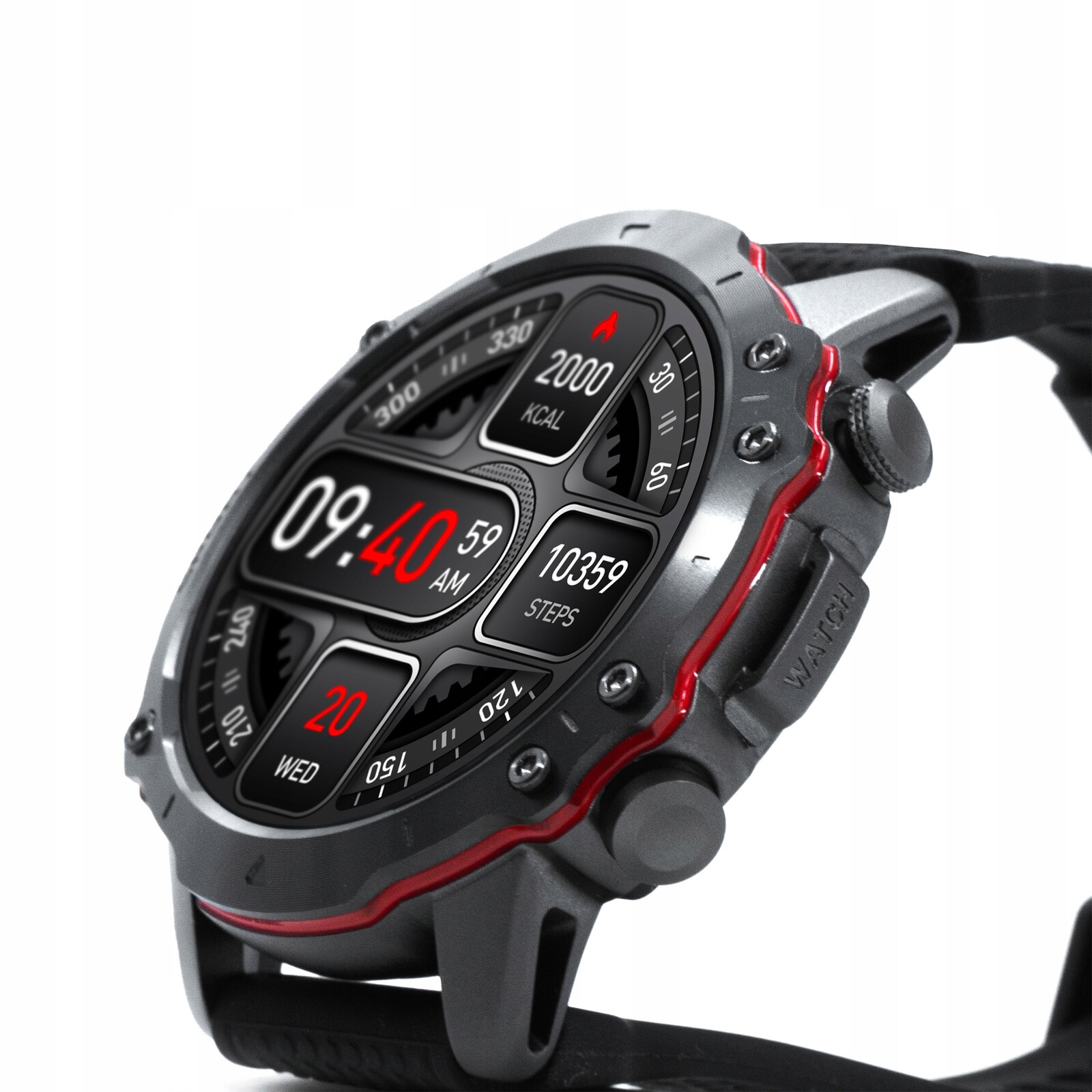 Kiano Watch Kw-sb Black – Pánské chytré hodinky s funkcí hovoru