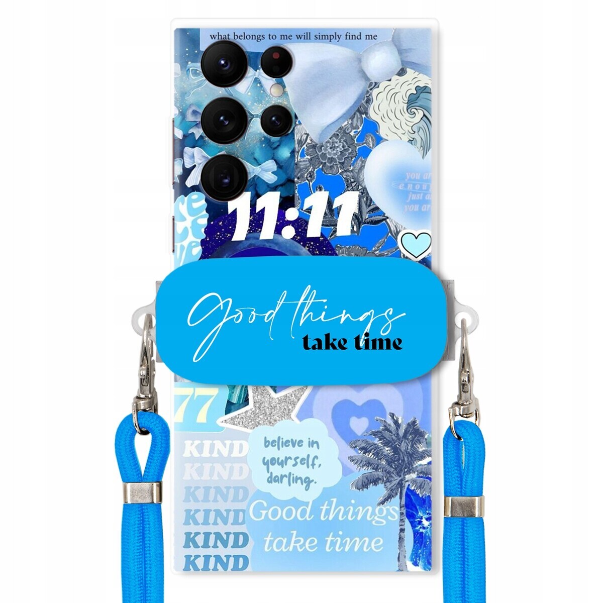 Pouzdro pro Samsung S22 Ultra Držák Crossbody vodítko Good Things Dovolená