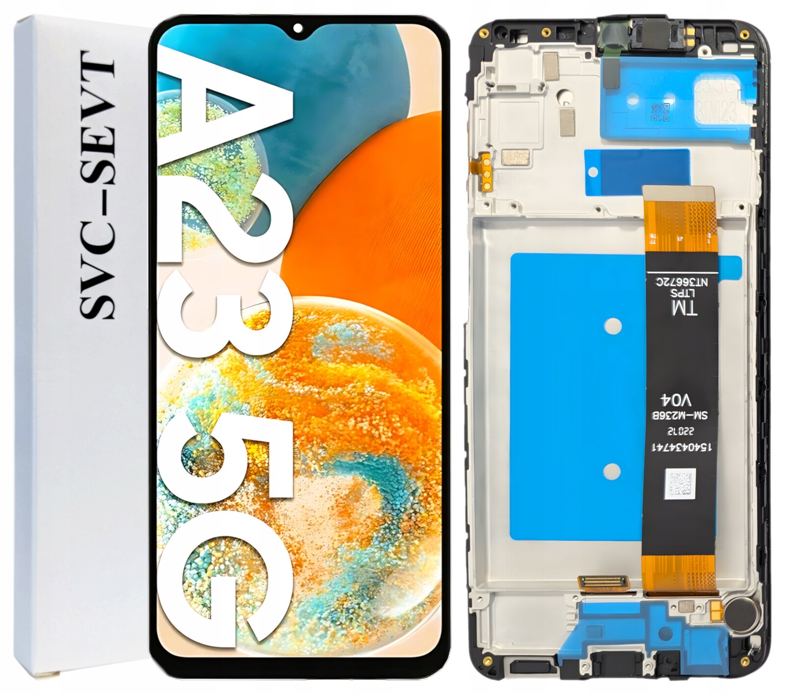 Originální displej pro Samsung Galaxy A23 5G LCD Rámeček SM-A236U SM-A236B