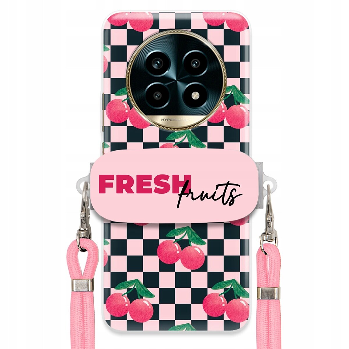 Pouzdro pro Realme 13 Pro 5G Crossbody vodítko držák na šachovnici Fresh Fruits