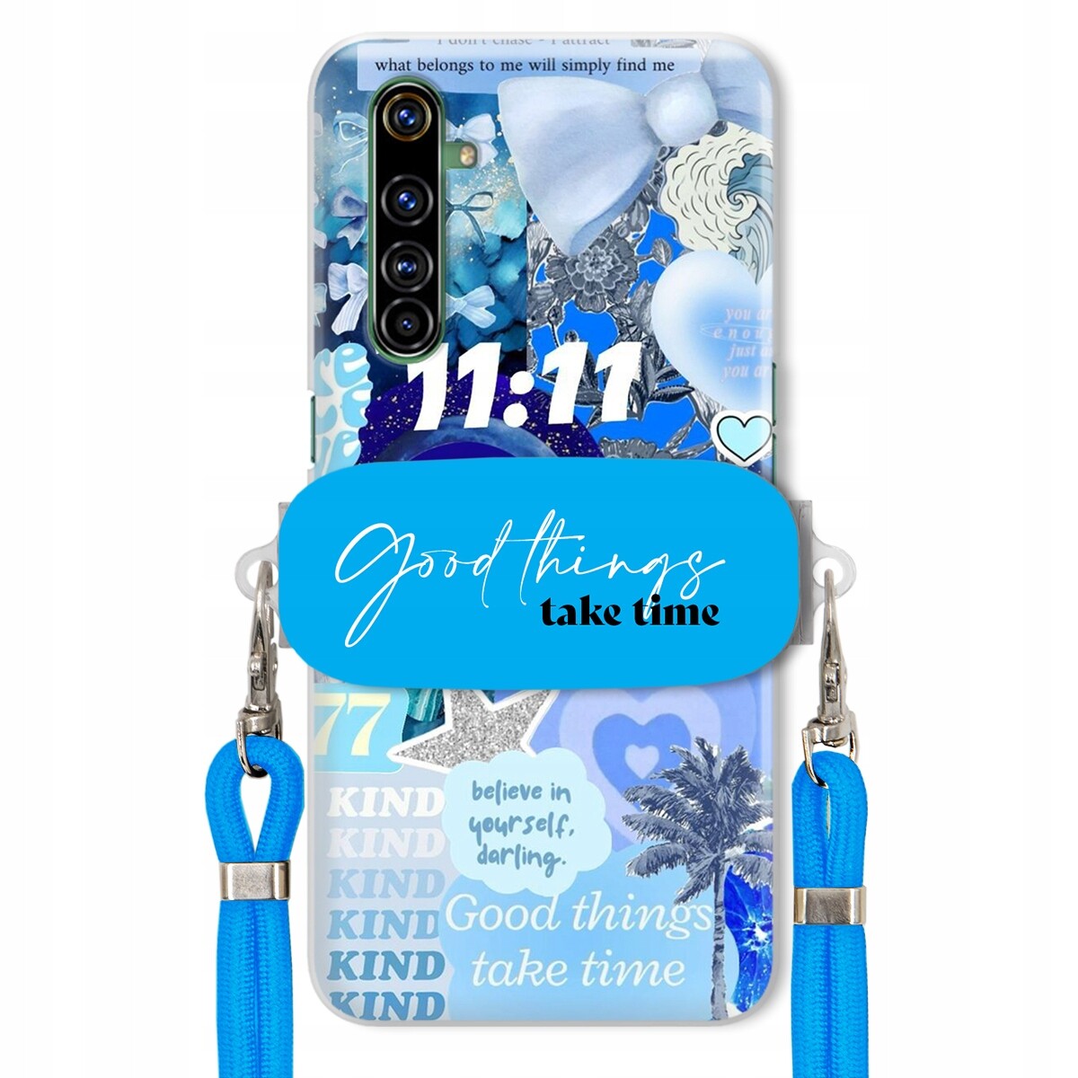 Pouzdro pro Realme X50 Pro Držák Crossbody vodítko Good Things Sea Léta