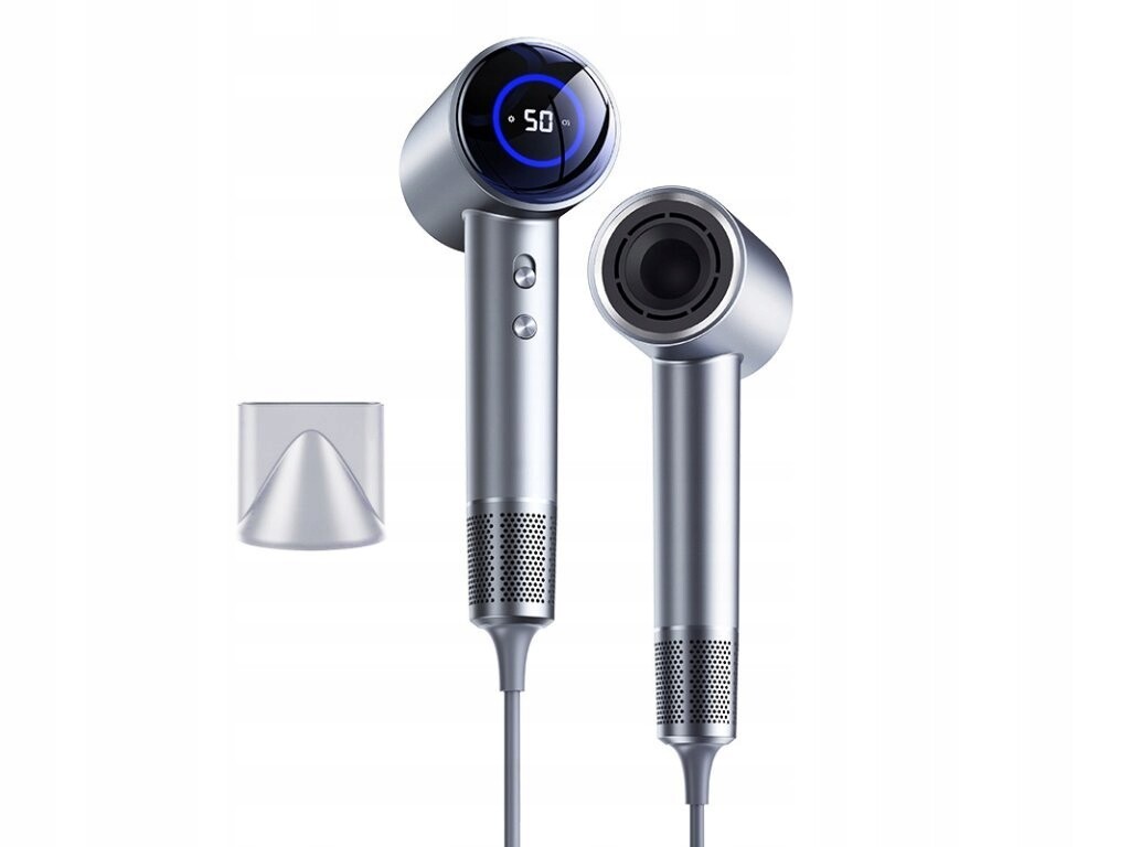 Fén na vlasy s ionizátorem D3, stříbrný GLOXD3S