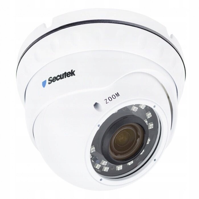 Ip dome kamera Secutek SLG-LIRDNTSL200, Ir 30m, objektiv 2,8 12 mm