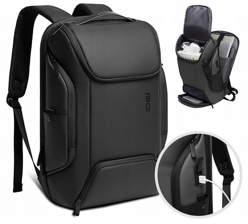 Voděodolný městský Batoh Bange na firemní Notebook Usb proti krádeži