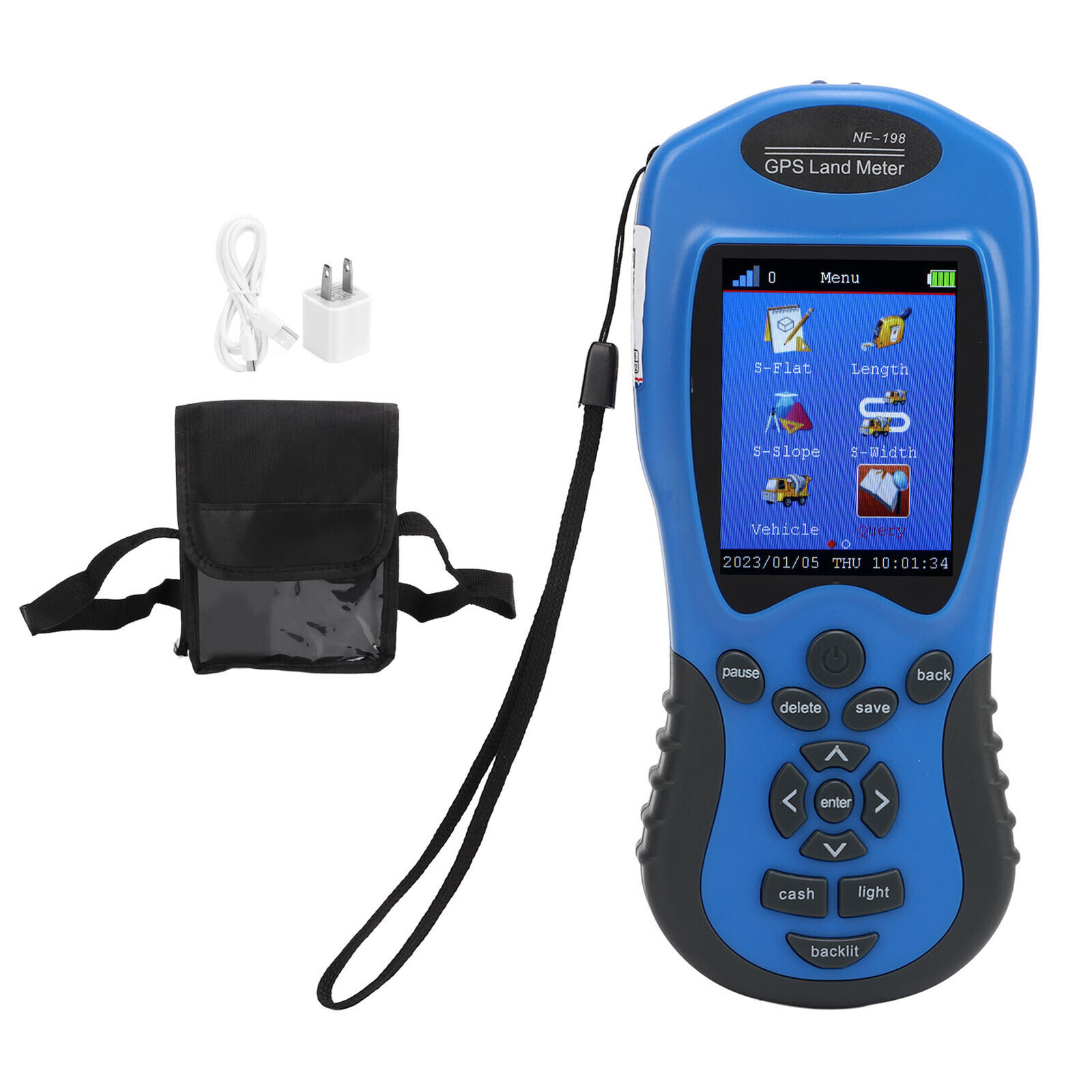 Gps měřič terénu Měření povrchu Přístroj na měření půdy 57