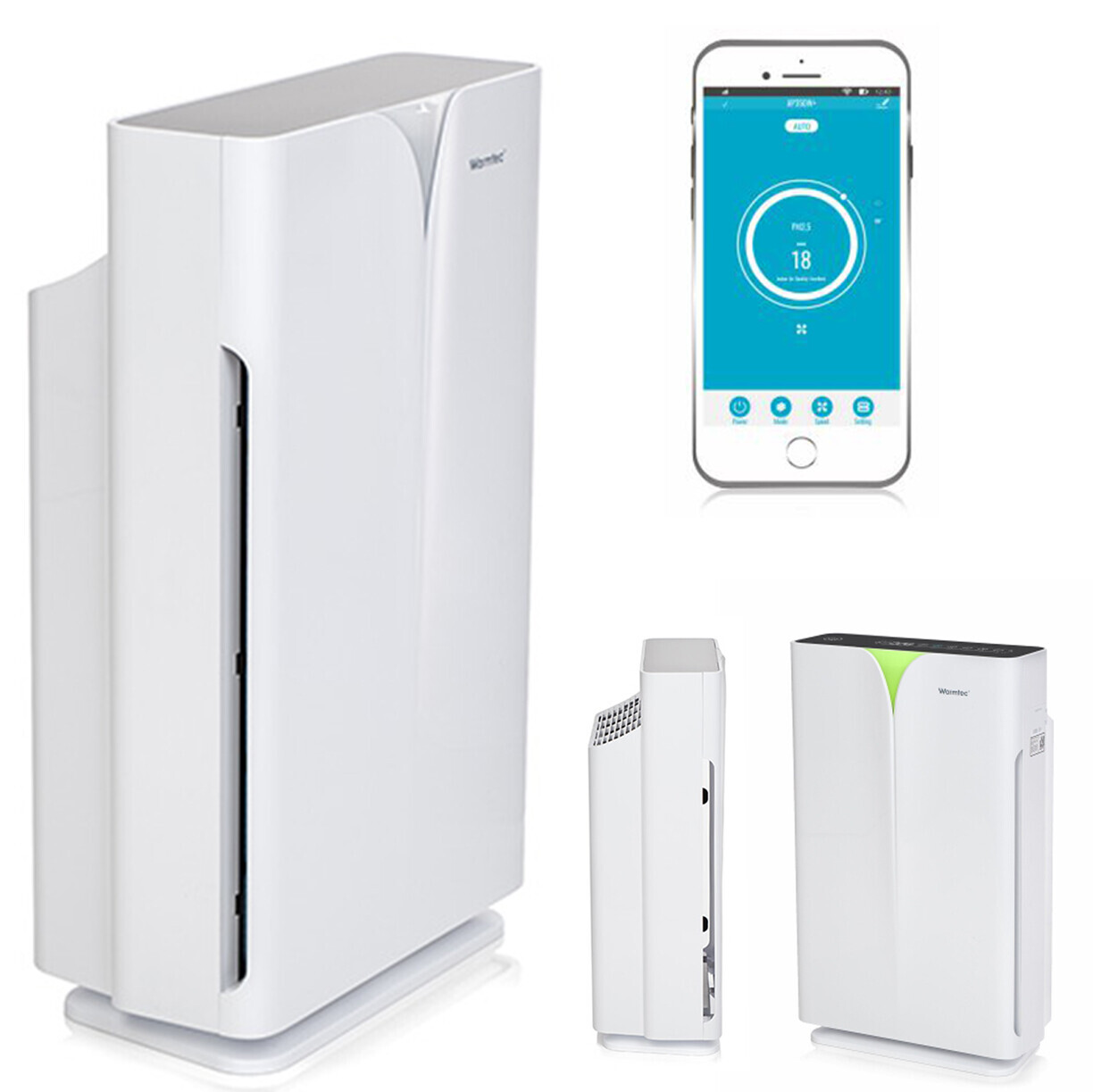 Čistička vzduchu s ionizátorem 100 m2 tichá