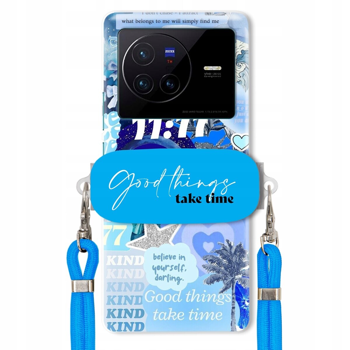 pouzdro na Vivo X80 Držák vodítko Crossbody Good Things Sea Mořské Léta