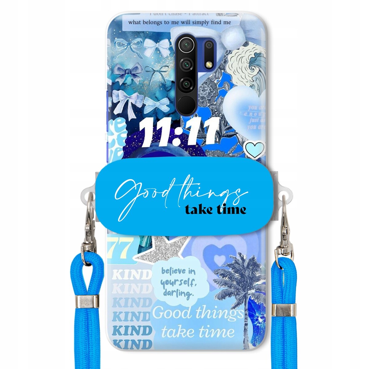Pouzdro pro Xiaomi Redmi 9 Držák Crossbody vodítko Good Things Sea Léta