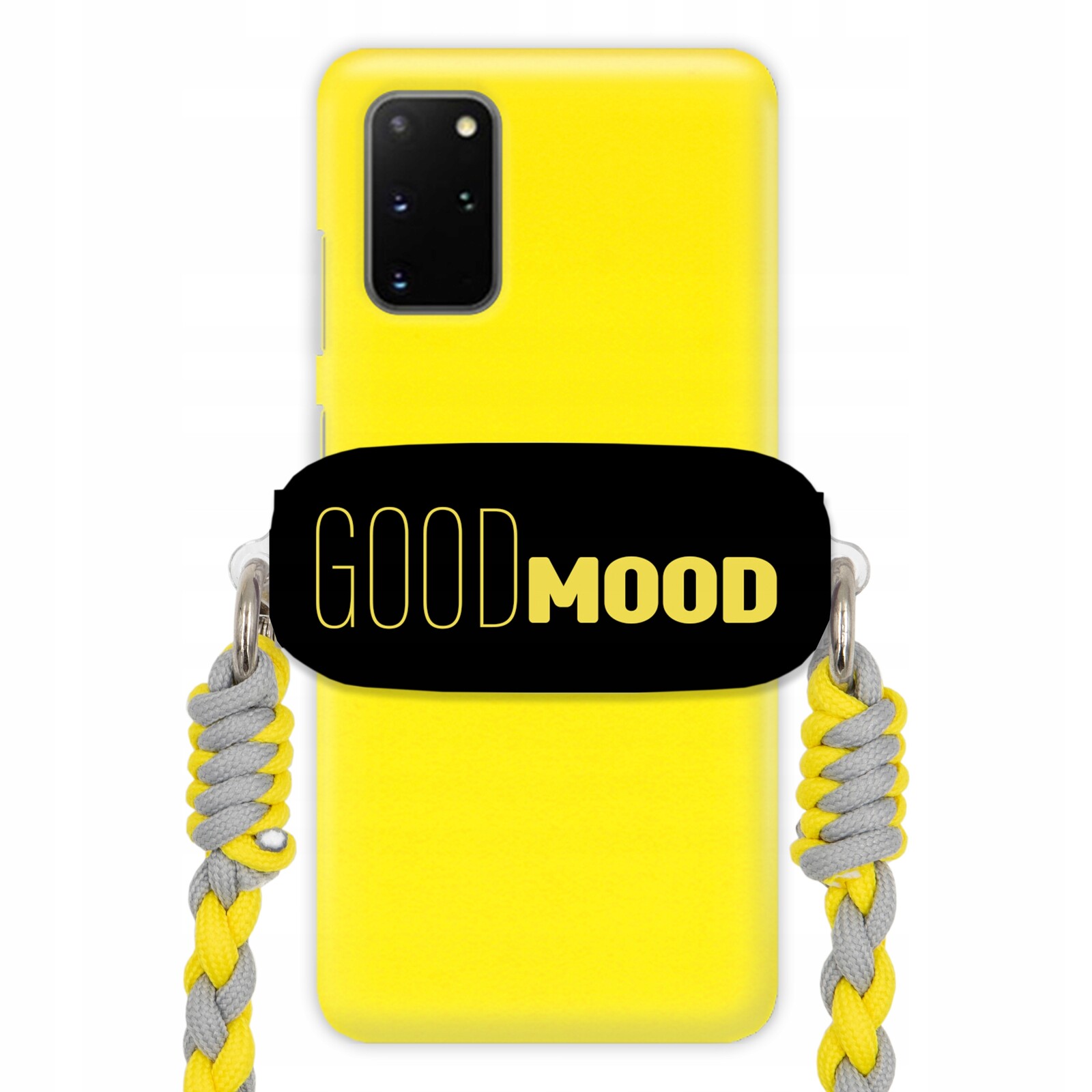 Pouzdro Pro Samsung S20 Plus Matné Držák s vodítkem Citáty Nápisy Happy Vzory