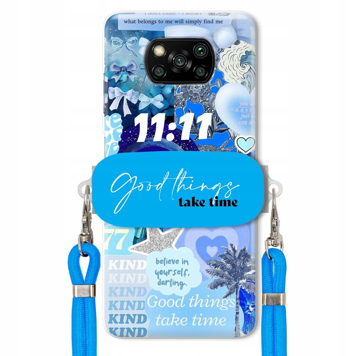 Pouzdro pro Xiaomi Poco X3 Pro Držák Crossbody vodítko Good Things Dovolená