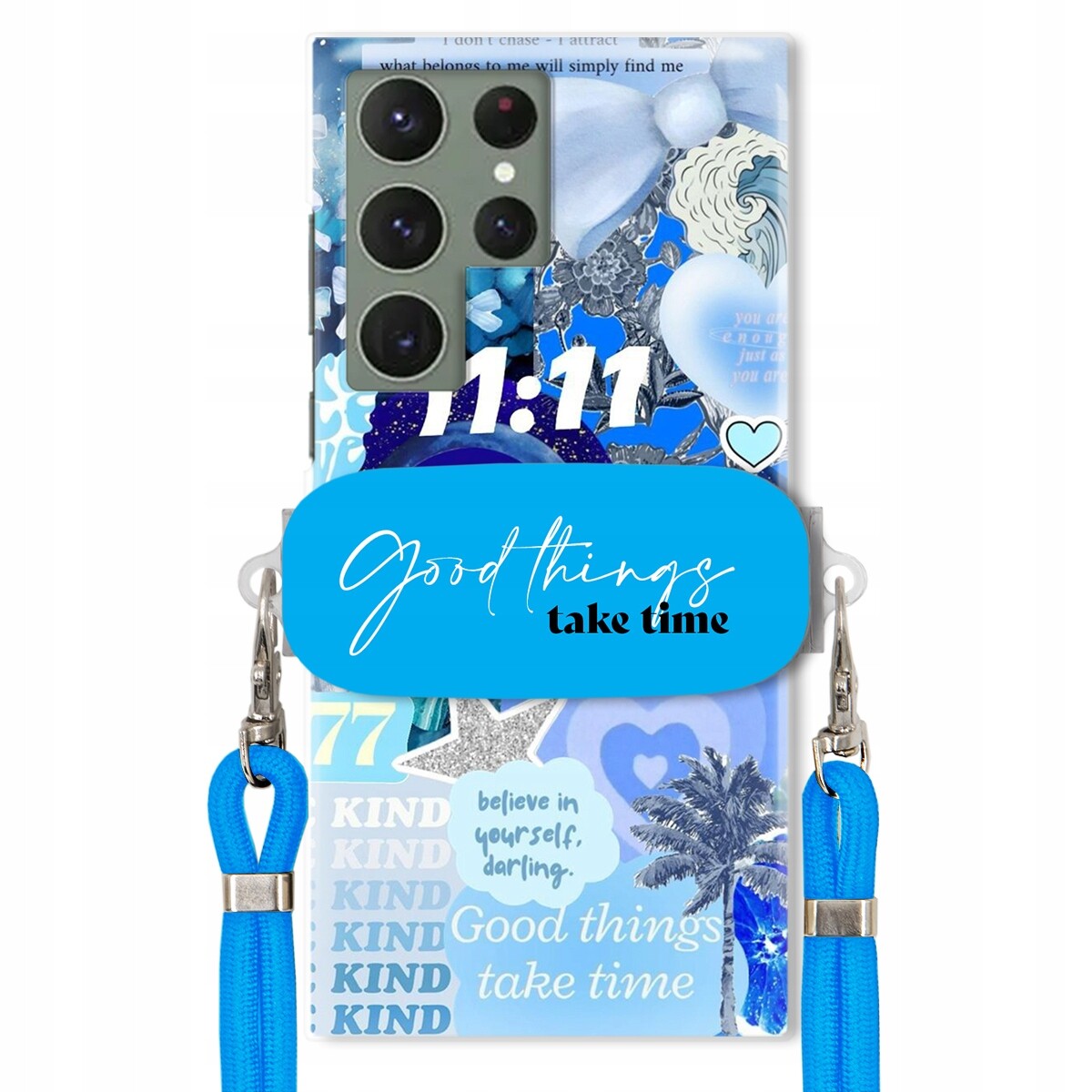 Pouzdro pro Samsung S23 Ultra Držák Crossbody vodítko Good Things Dovolená