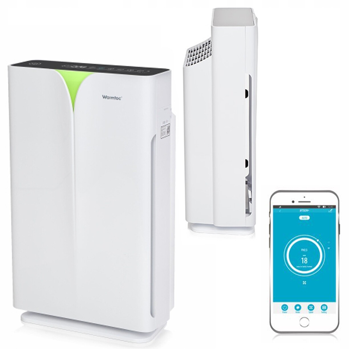 Čistička Vzduchu Antibakteriální Do 100m2 Wifi