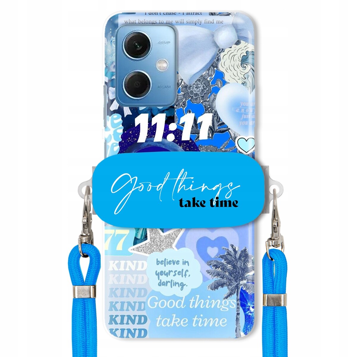 Pouzdro pro Xiaomi Redmi Note 12 5G Držák Crossbody vodítko Good Things Sea