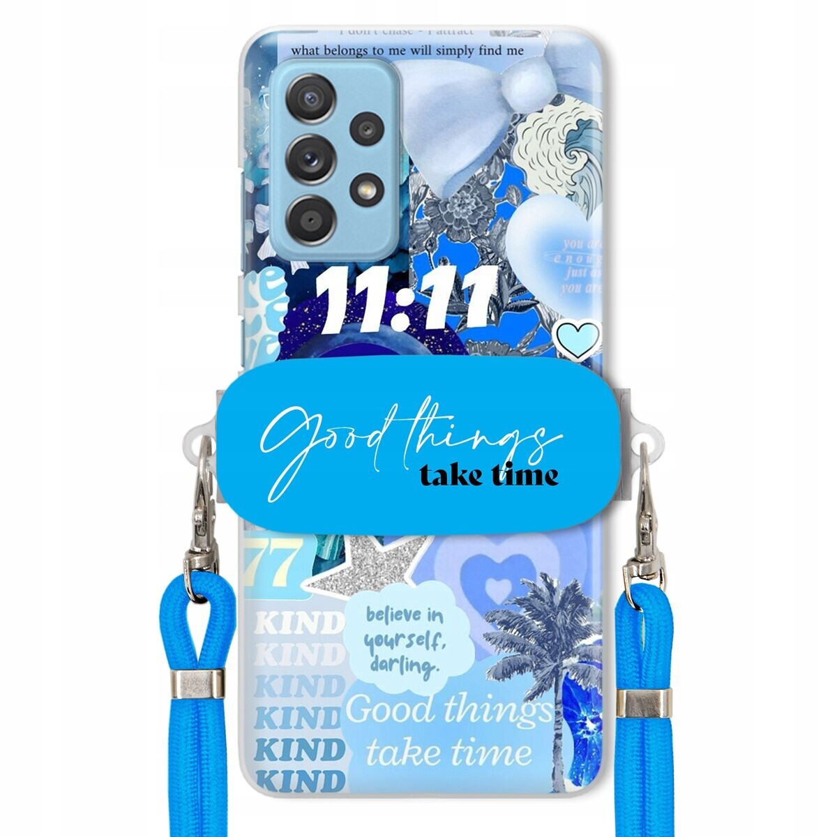 Pouzdro pro Samsung A33 5G Držák Crossbody vodítko Good Things Sea Léta