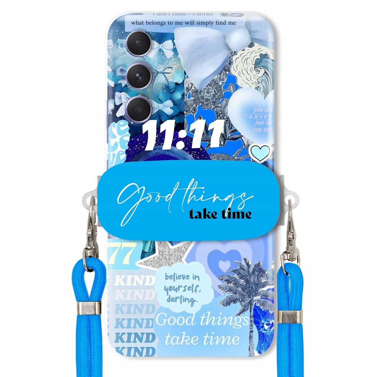 Pouzdro pro Samsung M54 5G Držák Crossbody vodítko Good Things Sea Lata