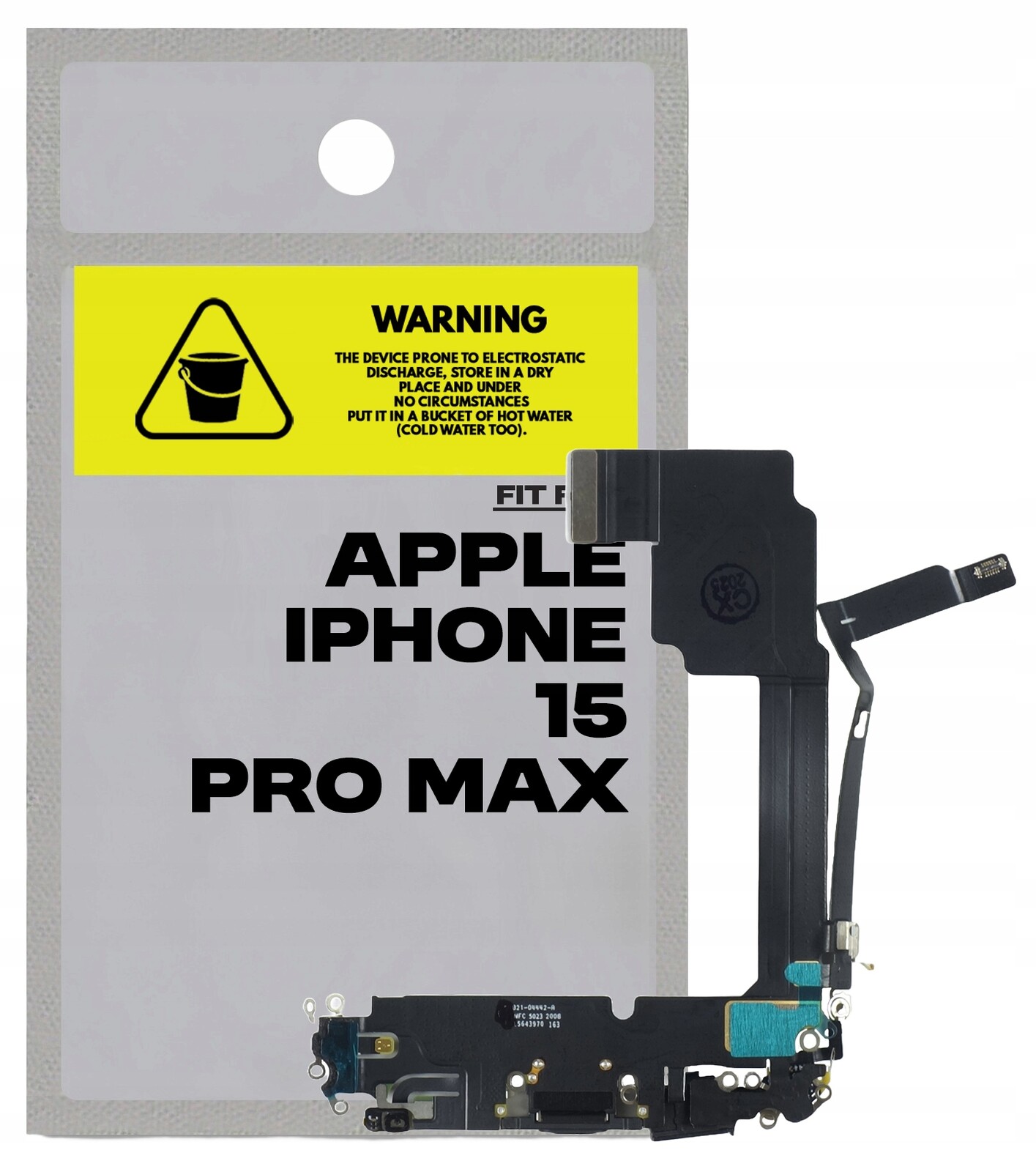 Nabíjecí zásuvka Flex nabíjecí port pro Apple iPhone 15 Pro Max A3106 Oem