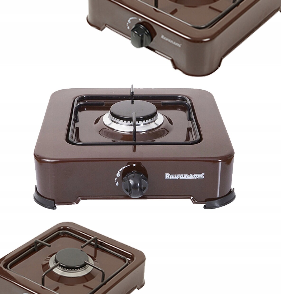 Plynový vařič 1-plotýnkový K01BR Ravanson Výkonný