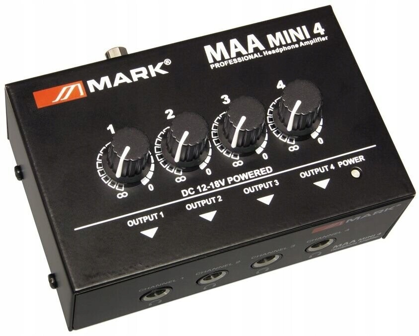 Mark Maa Mini 4 4-kanálový sluchátkový zesilovač