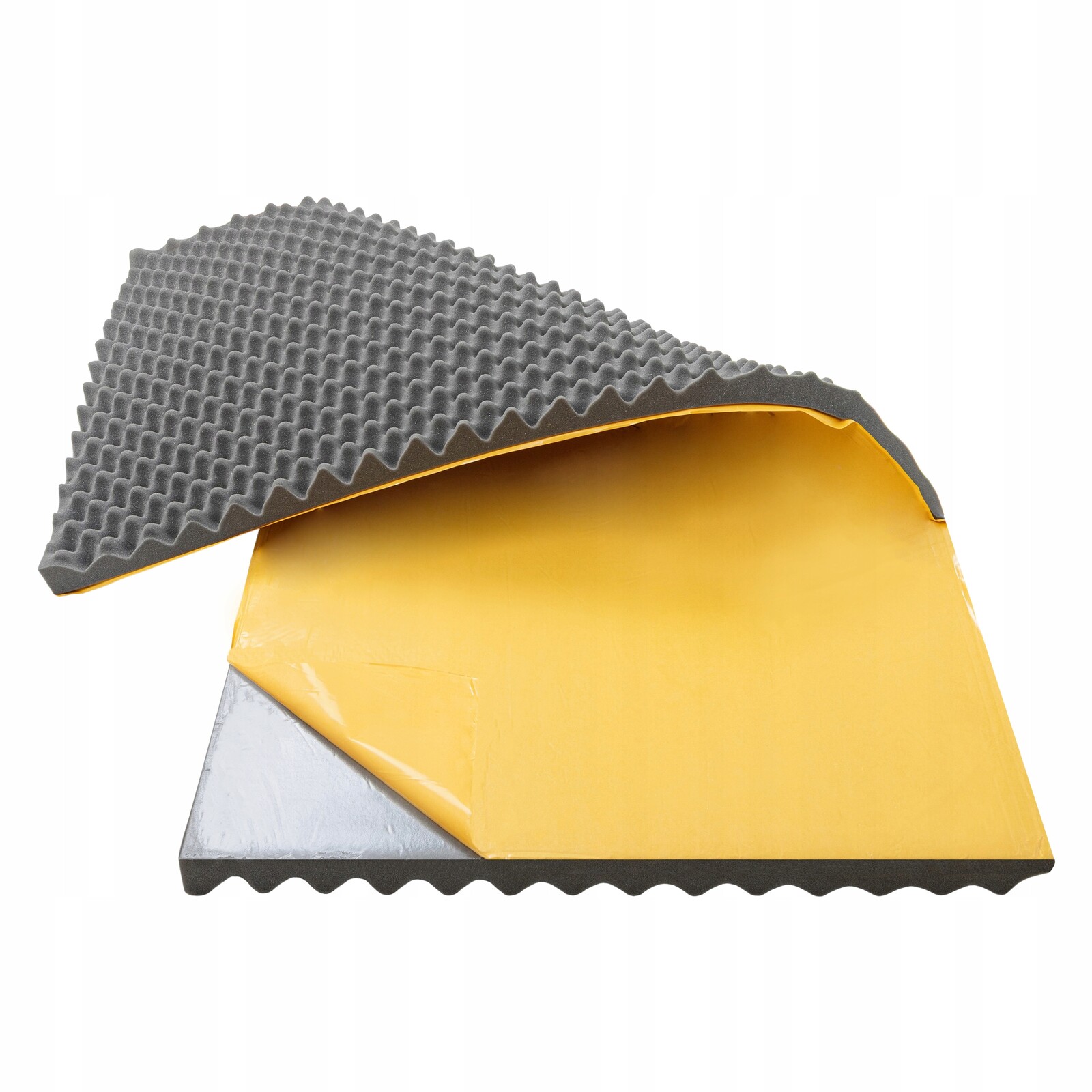 Akustický panel Fala s samolepicí krytem na zeď, 2 m2