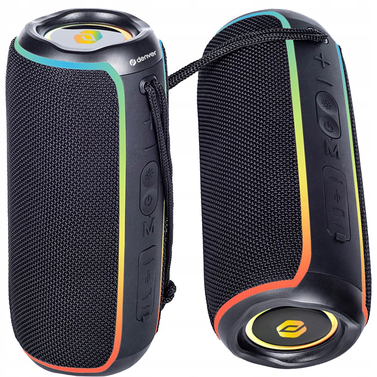 Denver Přenosný Reproduktor BTV-222NRB MP3 Sd Led Tws