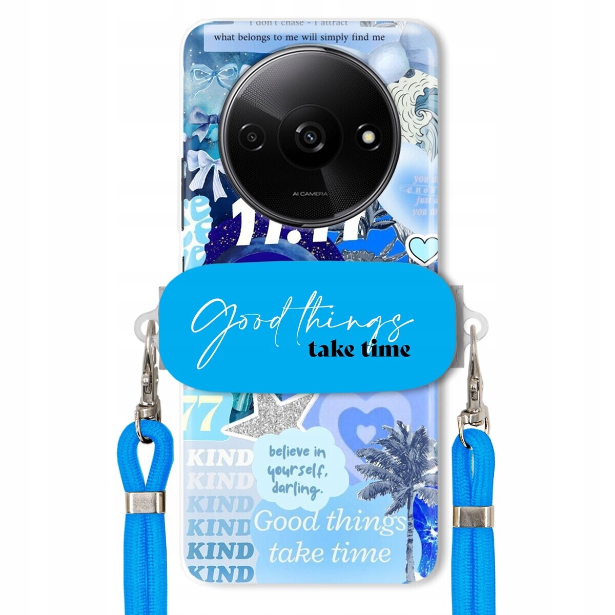 Pouzdro pro Xiaomi Redmi A3 4G Držák Crossbody vodítko Good Things Dovolená