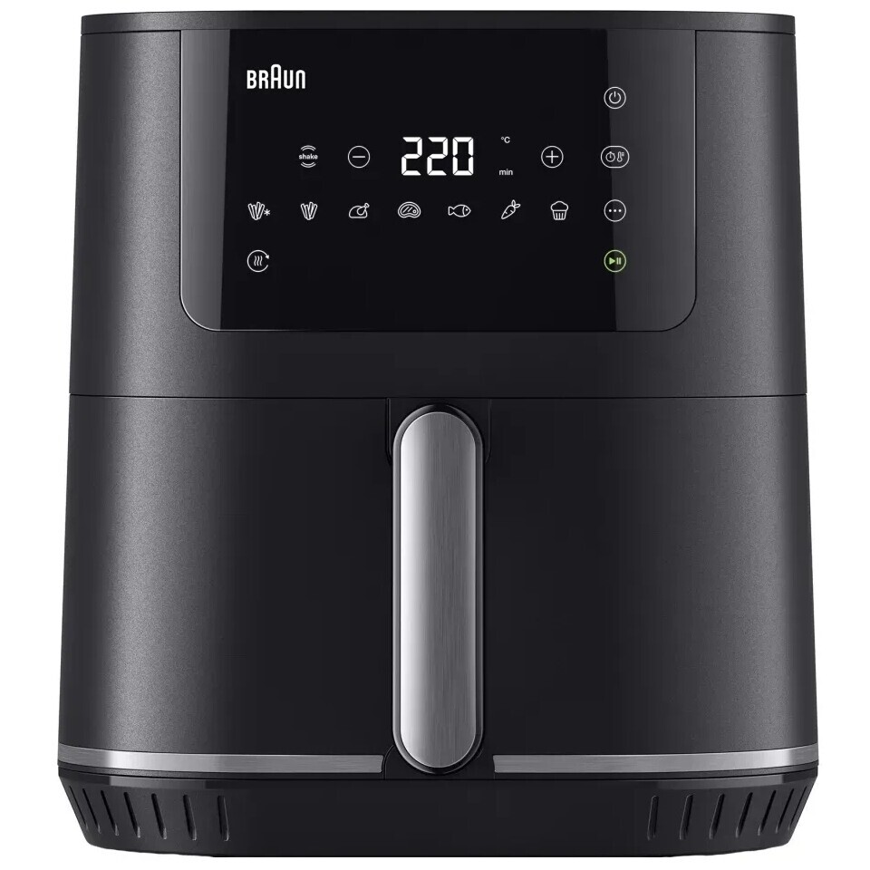 Beztuková Fritéza Air Fryer Braun Multifry 5 HF5030 1700W 6L Černá