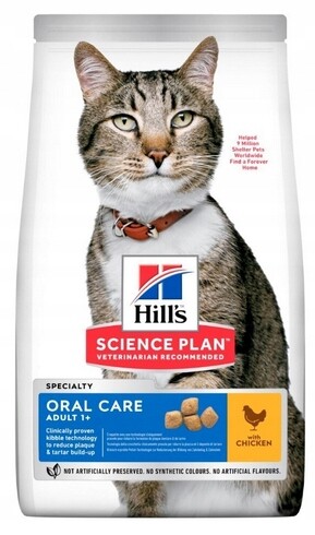 Hill's Sp péče o ústní dutinu pro dospělé, kuře, 1,5 kg