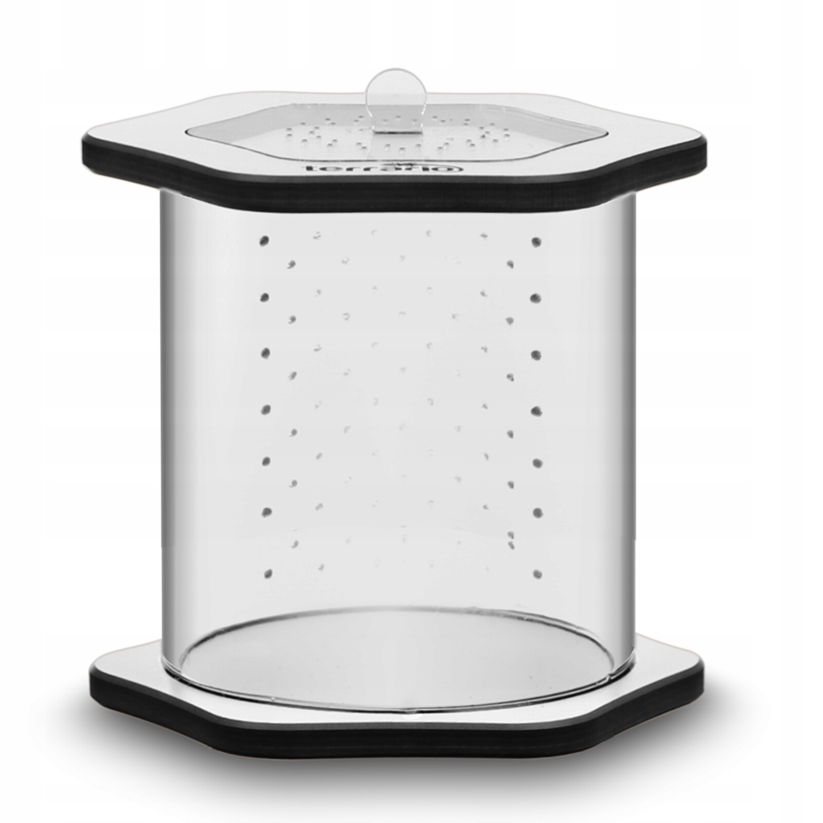 Akrylové Terárium Pro Hmyzí Pavouky, Chovná Tuba Ø10 CM Výška 9.5 CM