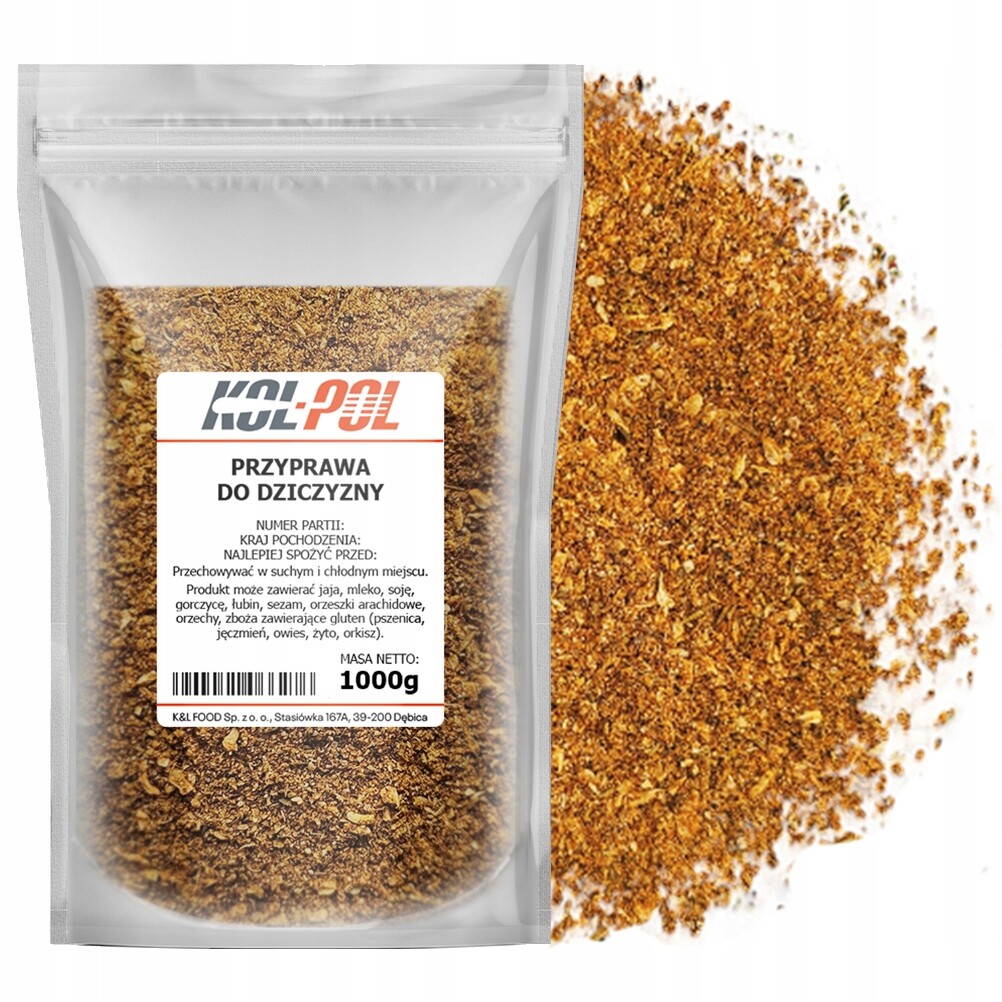 Koření Na Zvěřinu 1kg Myslivecká aromatická směs bylin Kol-Pol