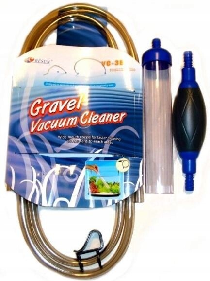 Odmulčovač S Pumpičkou Do Akvária Čistí Dno, Výměna Vody 3.2 M Dlouhá