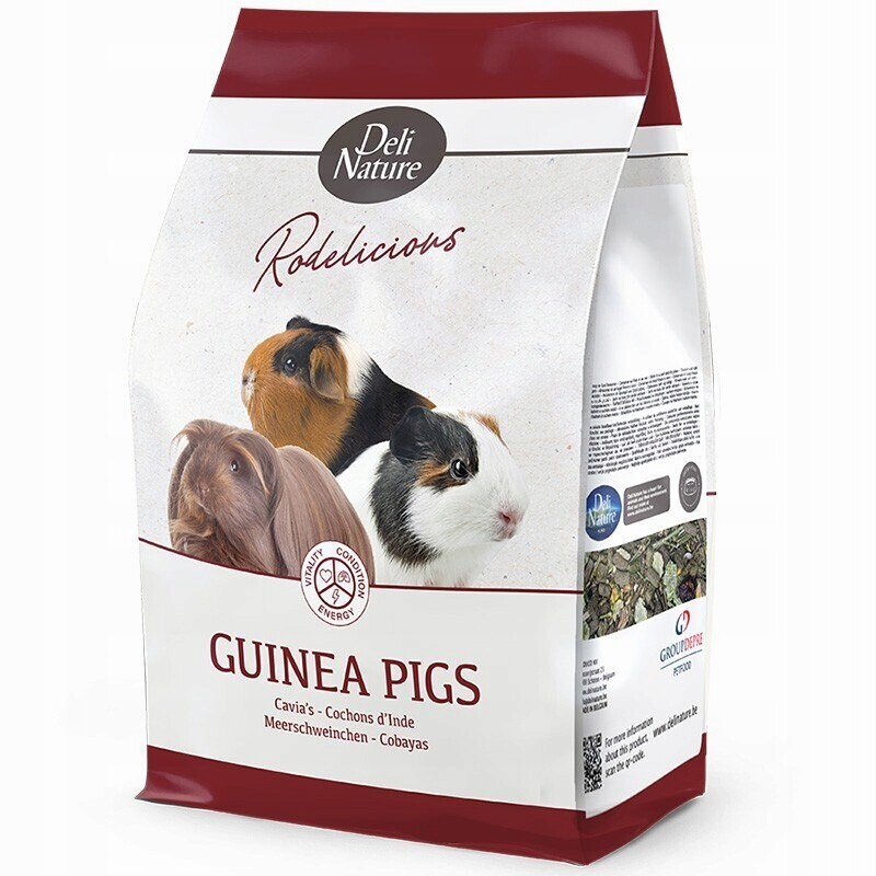Deli Nature Rodelicious Guinea Pigs – krmivo pro morčata 2,5 kg