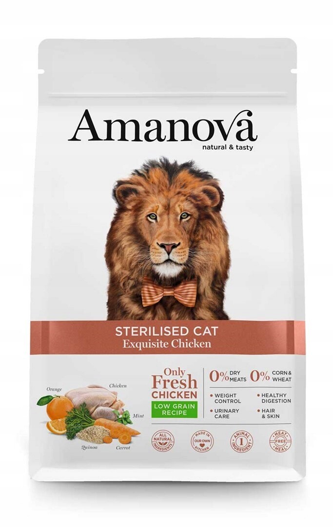 Amanova Cat Sterilized Exquisite Chicken 1,5 kg