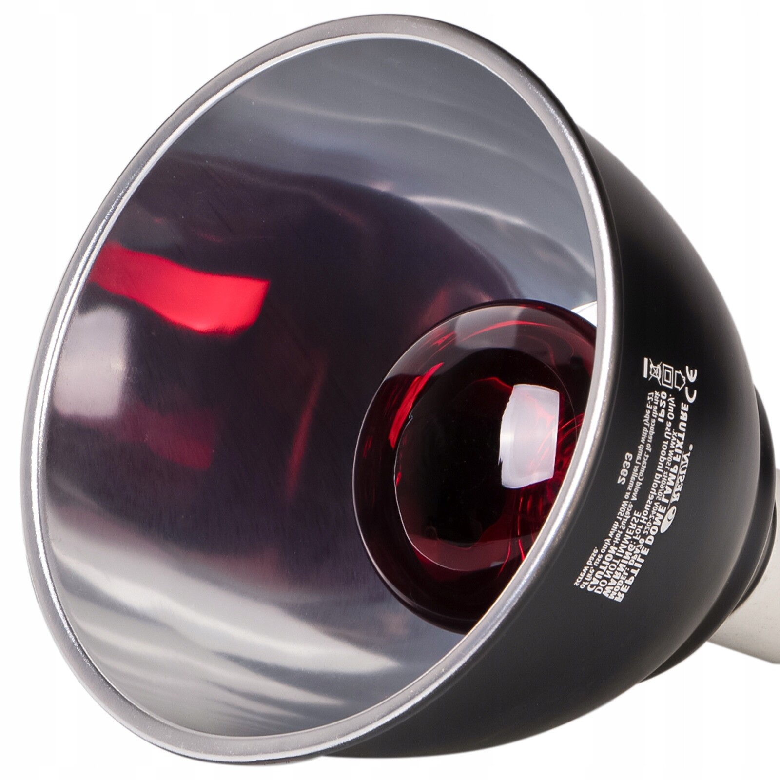 Topná Lampa Do Terária Pro Žárovku Uvb Emiter E27 150W Pro Plazy