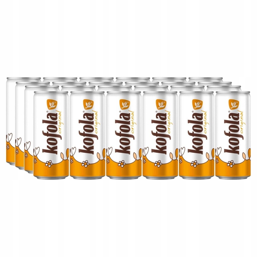Kofola Original 24x 330ml sycený nápoj v plechovce Česká cola