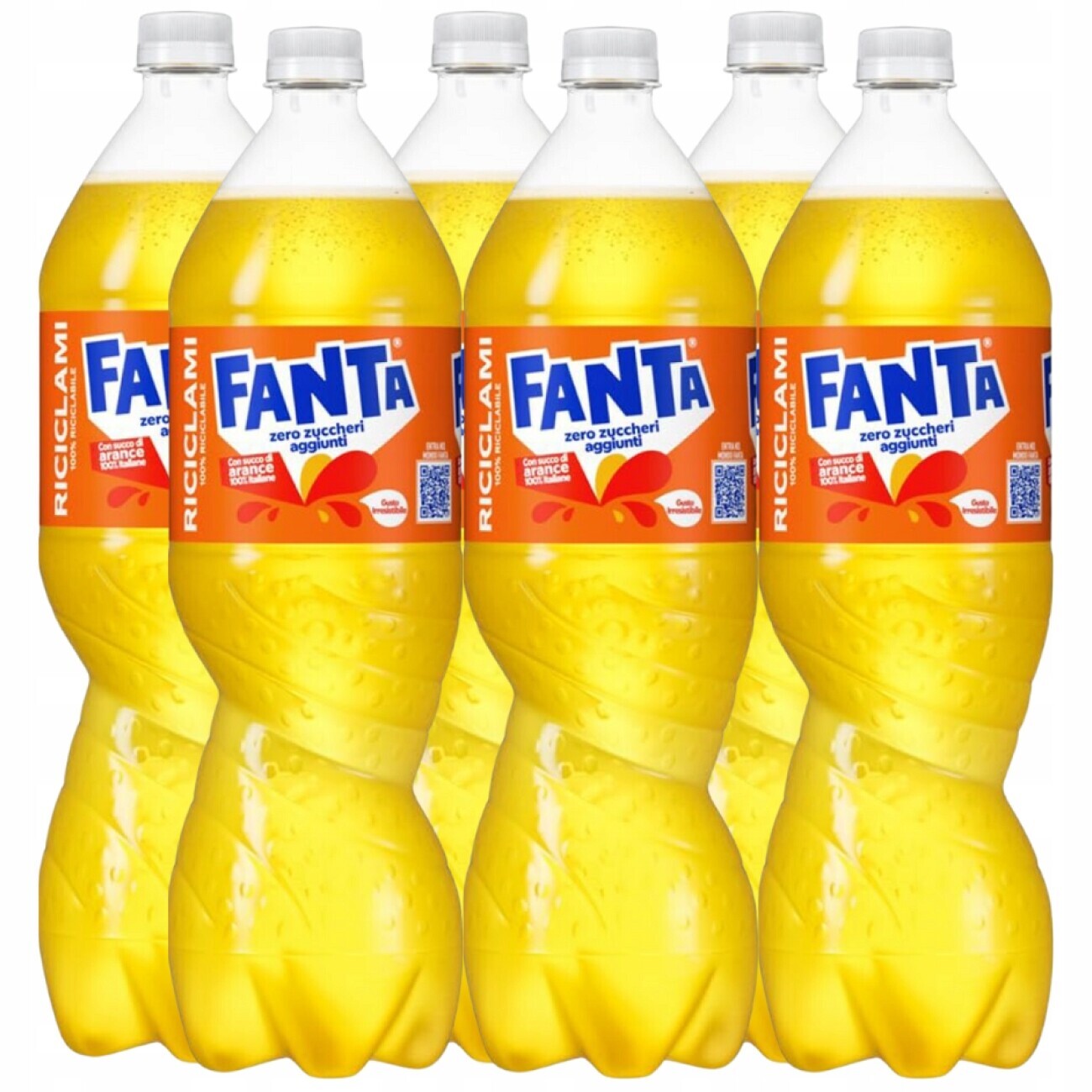 Fanta Arance Zero 6x 1,5l sycený nápoj bez cukru 12% pomerančový džus