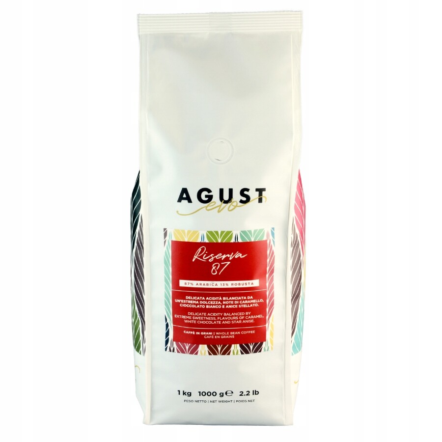 káva káva Agust Evo Riserva 87% arabica
