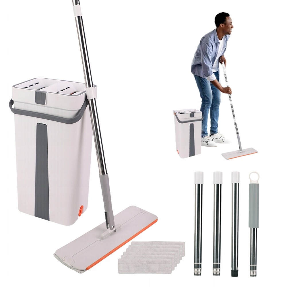 Kbelík S Mopem, 2 Komory, Systém Odstřeďování Pro Efektivní Čištění