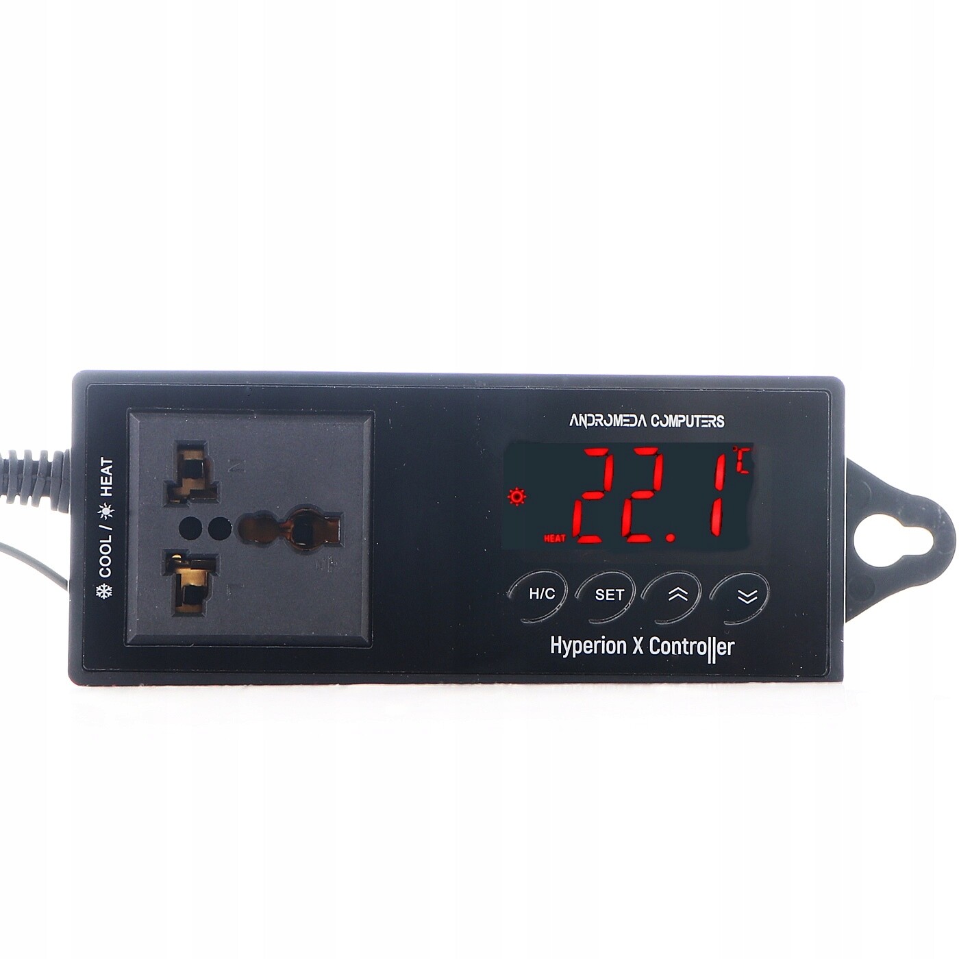 Termostat Kontroler Regulátor Teploty Akvária Terárium LCD displej