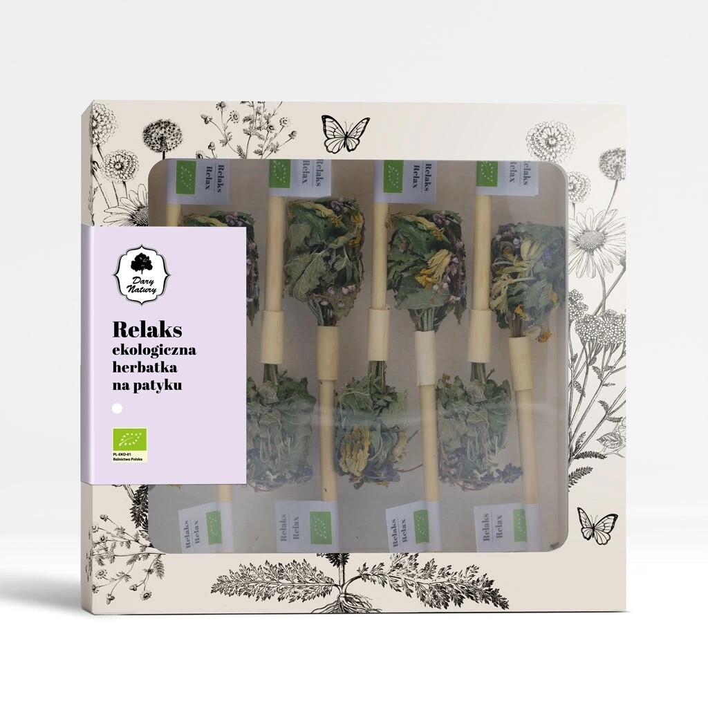 Čaj na tyčince Relax Eko 8ks – Dary Natury