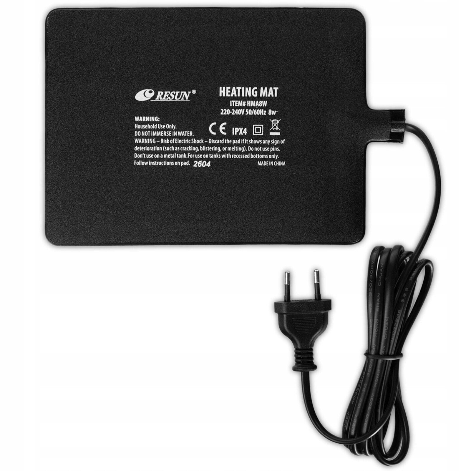 Vyhřívací Podložka Voděodolná Do Terária Plazů Psů Koček A Rostlin 8W 15X20CM