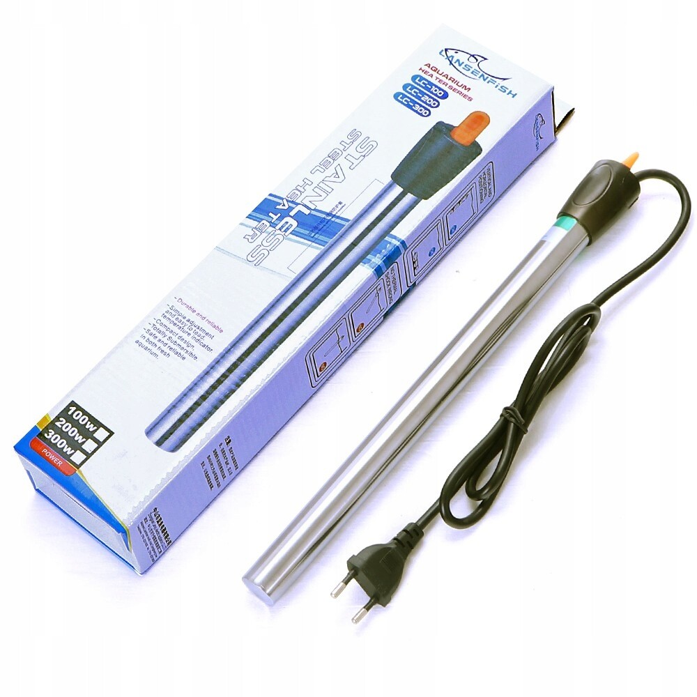 Topná Deska S Termostatem Z Nerezové Oceli, Ponořitelná Do 100 W Na 100 L Vody