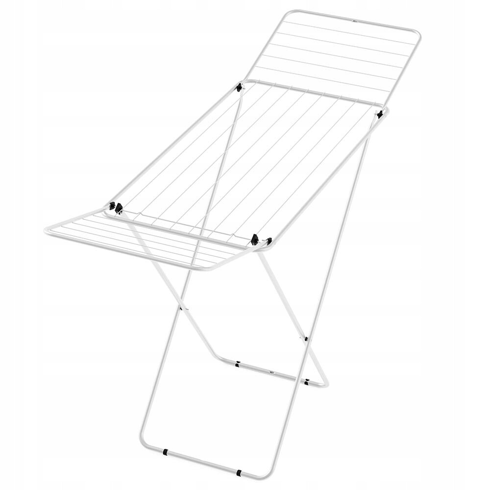 Volně stojící sušička na prádlo Bílý, Odolný, Rozkládací, Koupelnový