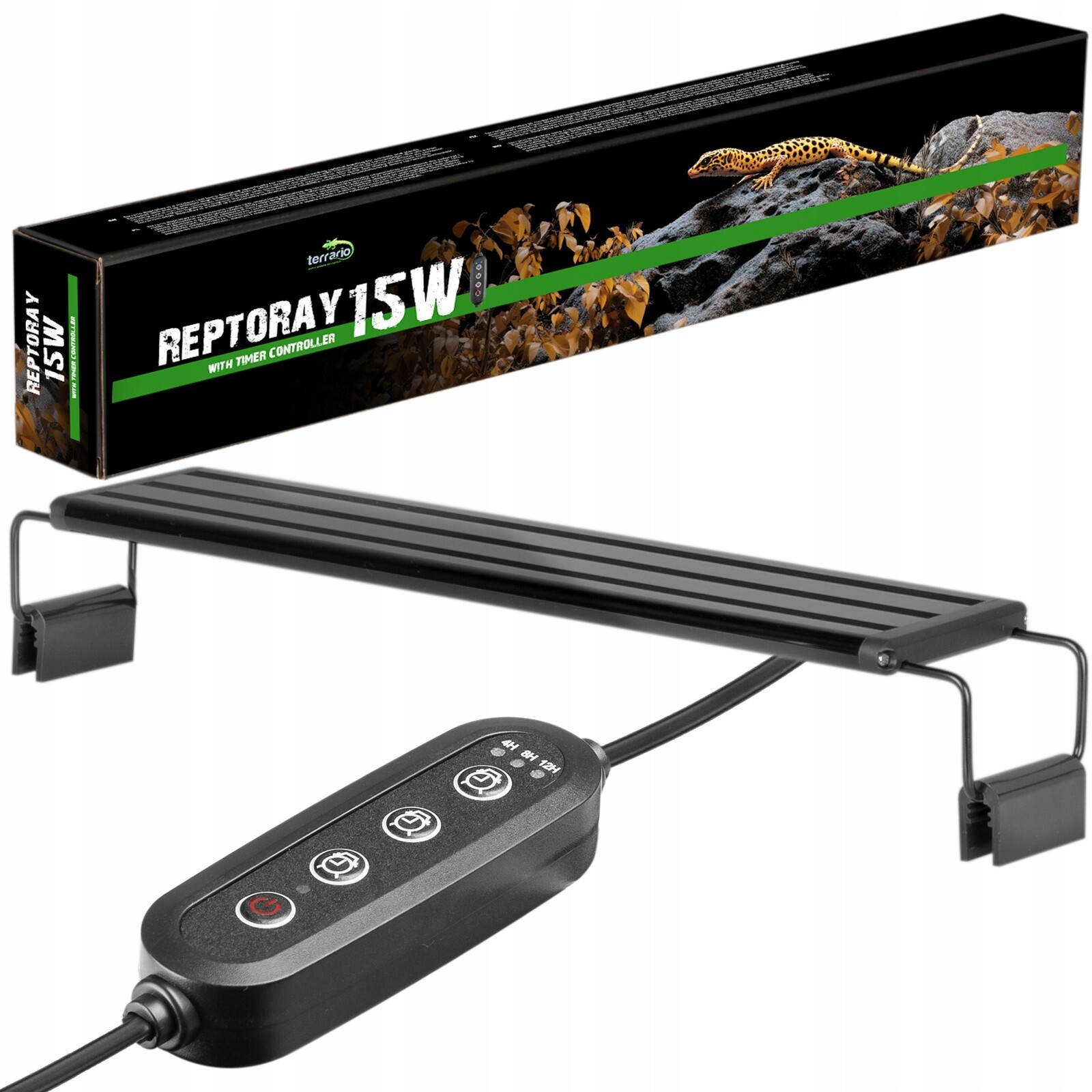 Led Lampa Do Terária 60 CM, Časový Programátor, Rostliny, Plazi, Obojživelníci, Fotosyntéza